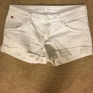 White Hudson Shorts