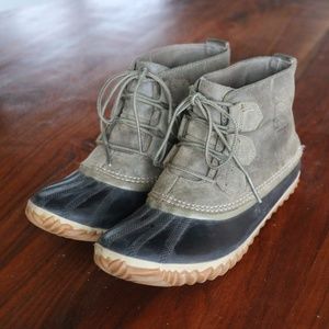 Sorel Out N About Duck Boots in Olive