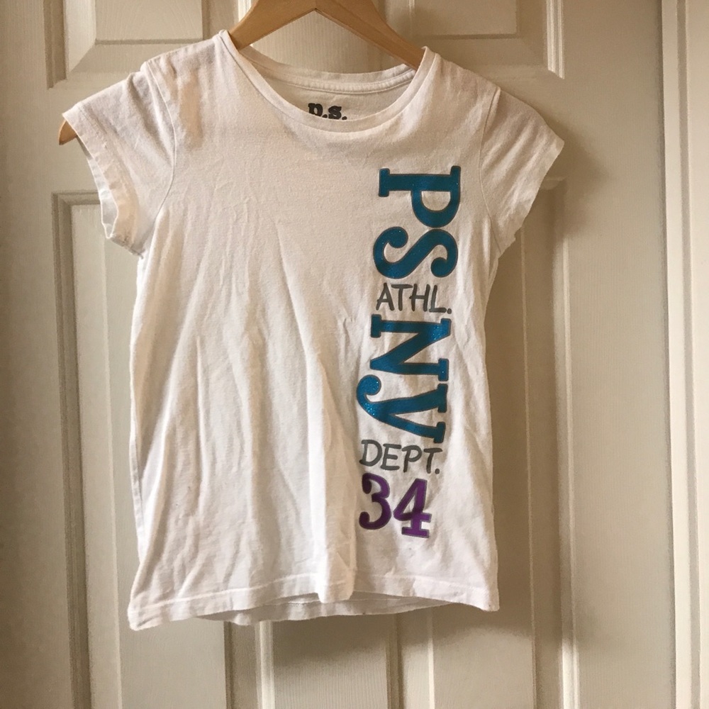 White ps Aeropostale tshirt