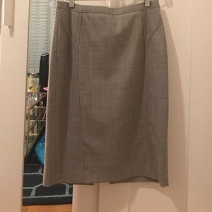 Gray Reiss pencil skirt