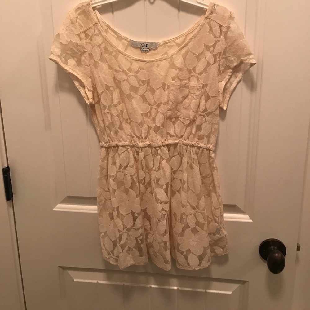 Lace Forever 21 Blouse