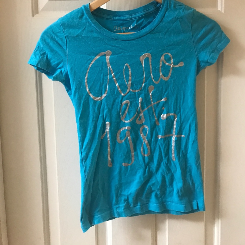 Blue Aeropostale tshirt