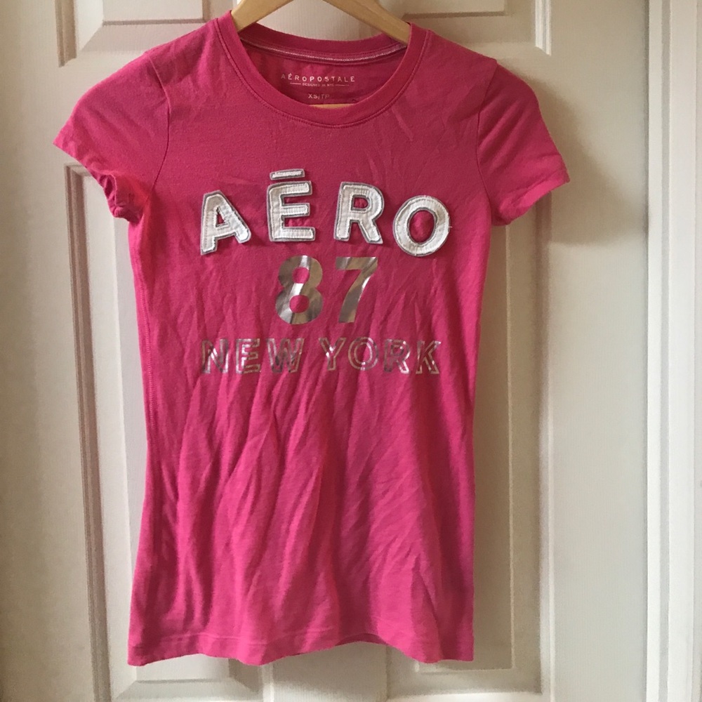 Pink Aeropostale tshirt