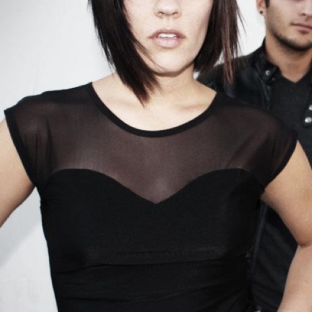 American Apparel black dress