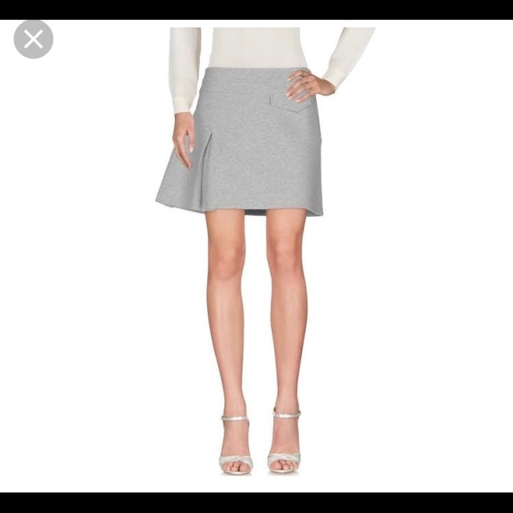 NWOT 10 Crosby Derek lam pleated skirt