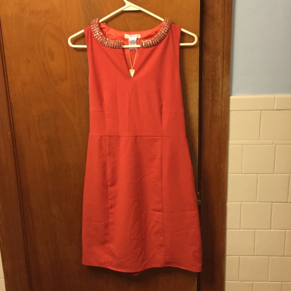 NWT wear to work coral dress