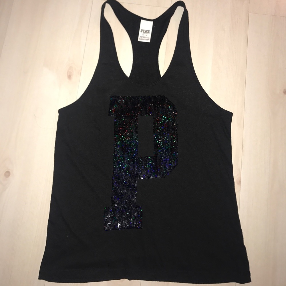 Victoria's Secret 'Pink' Sequin Tank