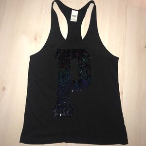 Victoria's Secret 'Pink' Sequin Tank