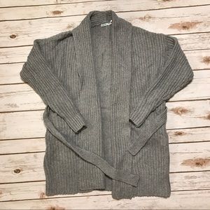 Kim Chi Blue open knit cardigan