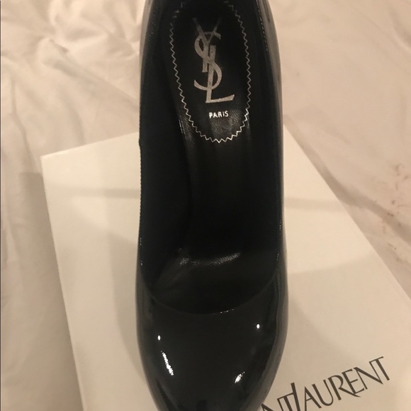 YSL Black Patent Leather Pumps - Picture 2 of 4
