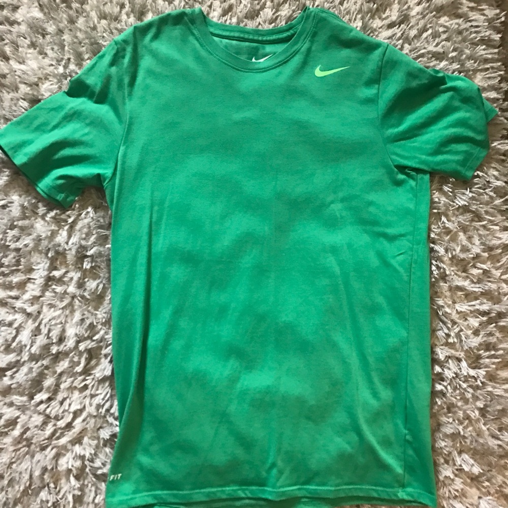 Green Men's Nike Tee