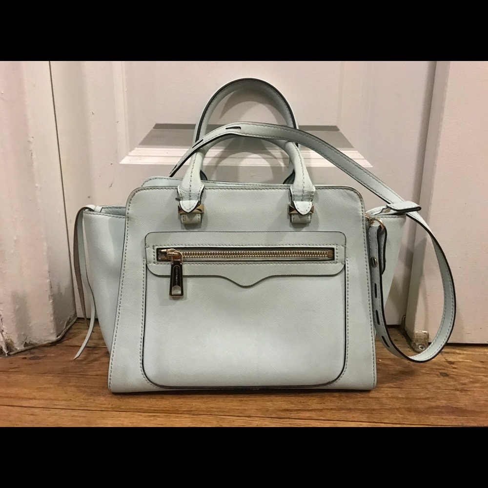 Rebecca Minkoff Light Blue Avery Tote