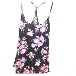 Small floral women's tank top.
