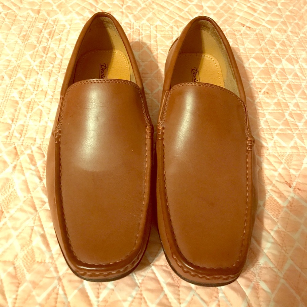Men's Camel colored David Stone loafer