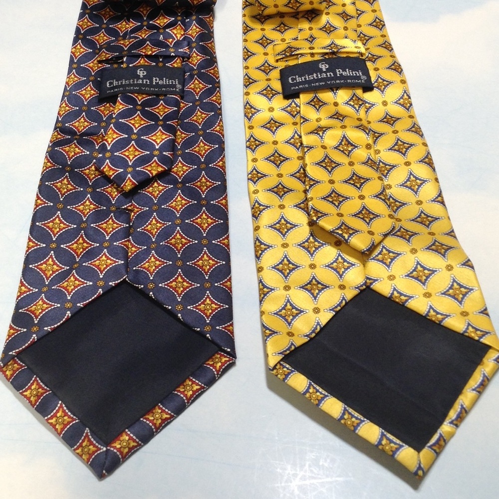 Christian Pelini Hand Made 100% Silk Men's Tie