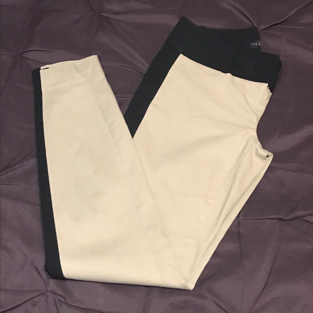 Side-stripe Skinny Pants