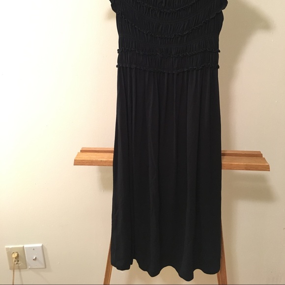 Max Studio Black Ruffled Dress - Picture 3 of 5