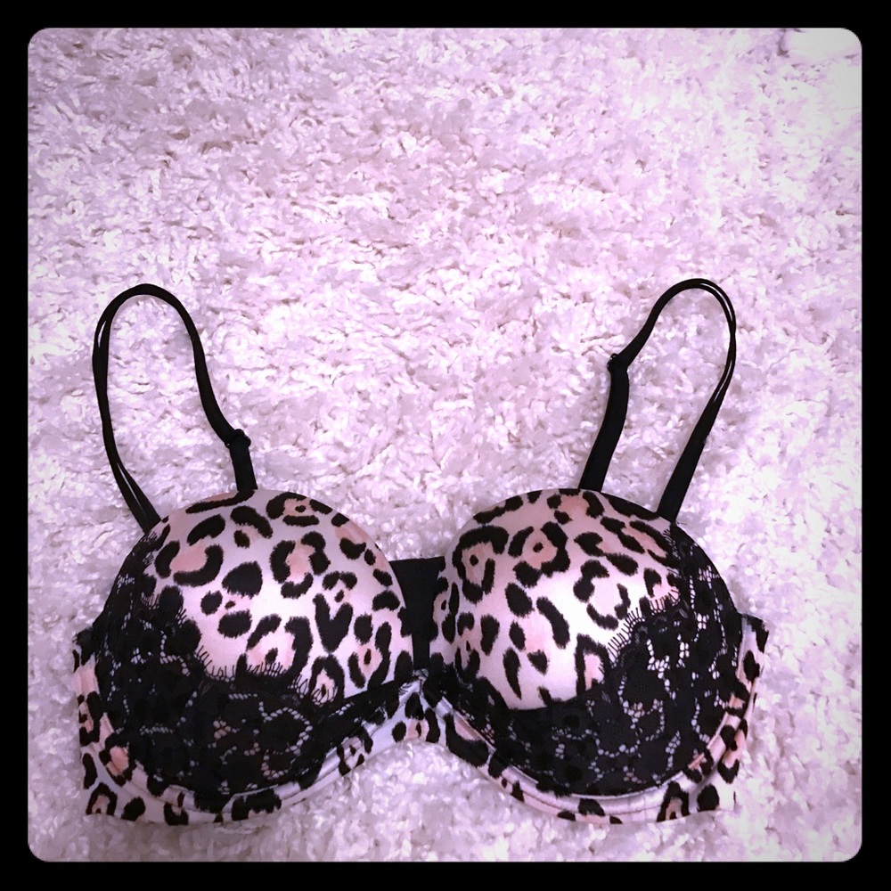Leopard Victoria secret bra