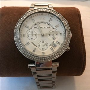 Michael Kors Silver Parker