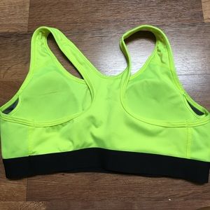 Nike Intimates & Sleepwear - Nike Pro dri-fit w padding, neon&black bra sz S Nike Intimates & Sleepwear - Nike Pro dri-fit w padding, neon&black bra sz S