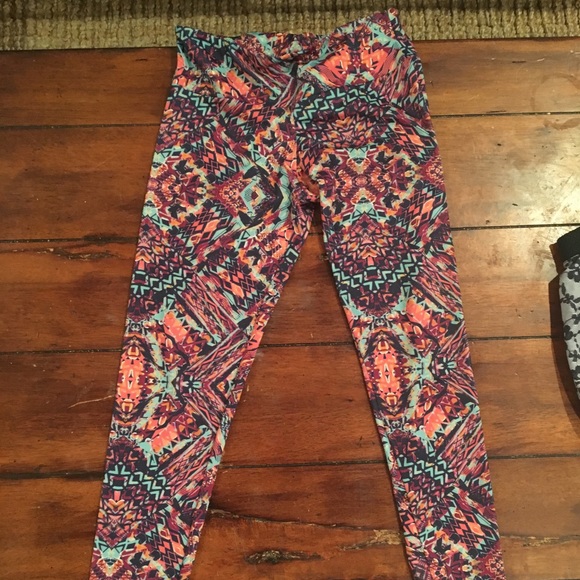 Onzie Pants - Onzie Long Legging S/M Limited Edition Abstract