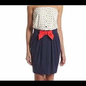 MNG by Mango mini strapless dress