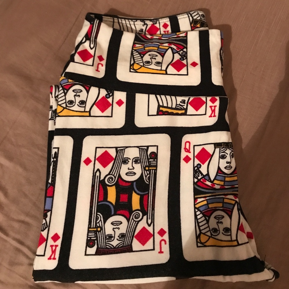 ♣️🦄LuLaroe OS Playing Cards Leggings 🦄