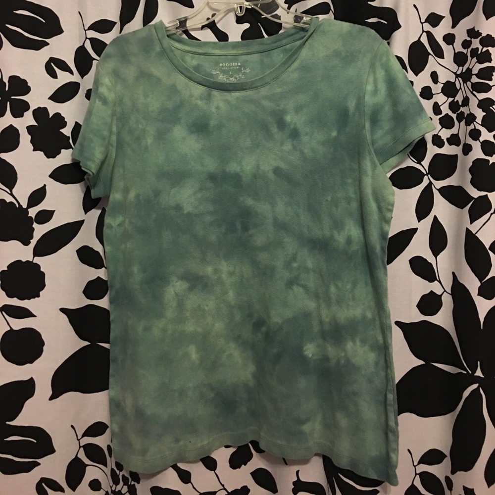 Sea Blue Tie-Dye T-Shirt