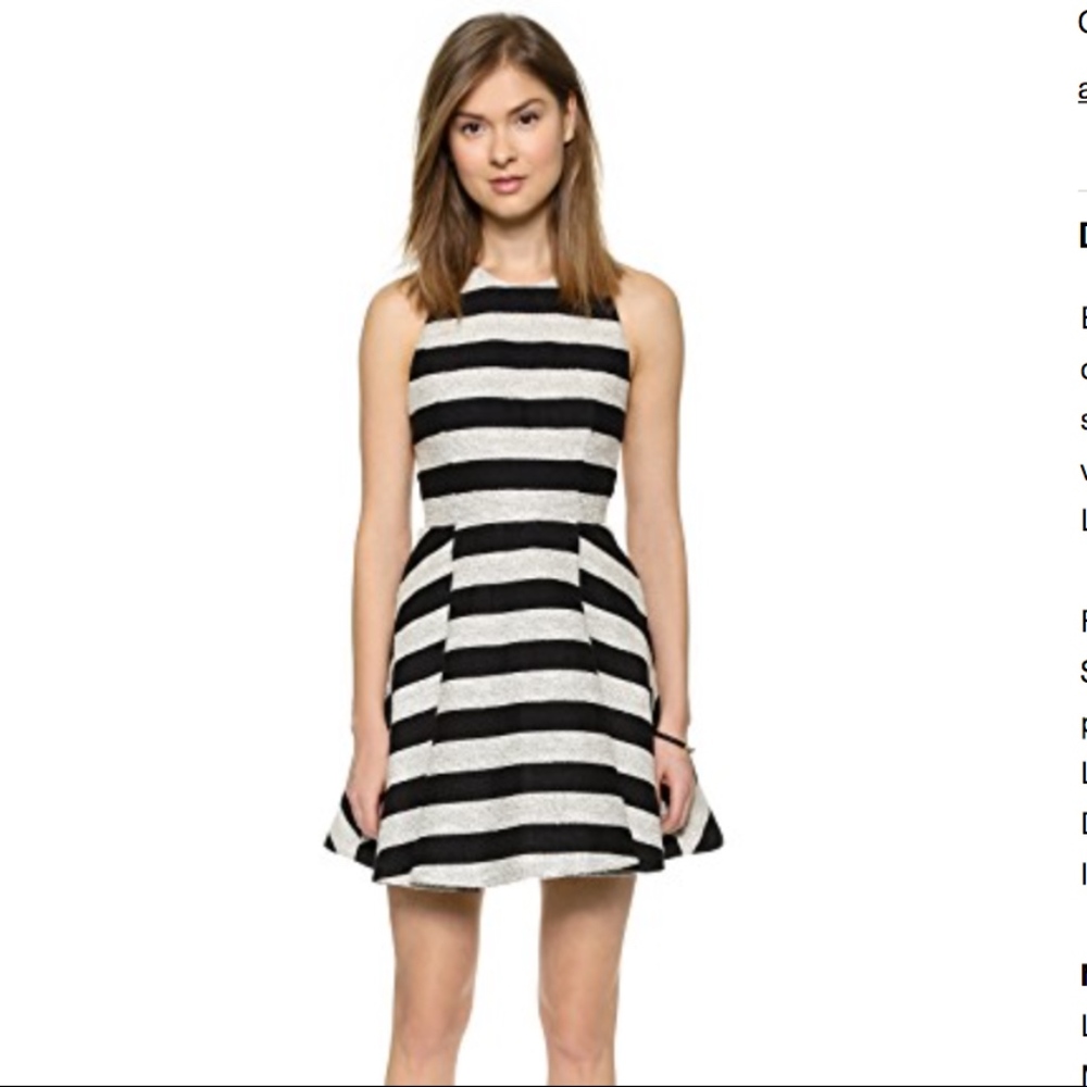 Alice and Olivia Chase Box Pleat Dress