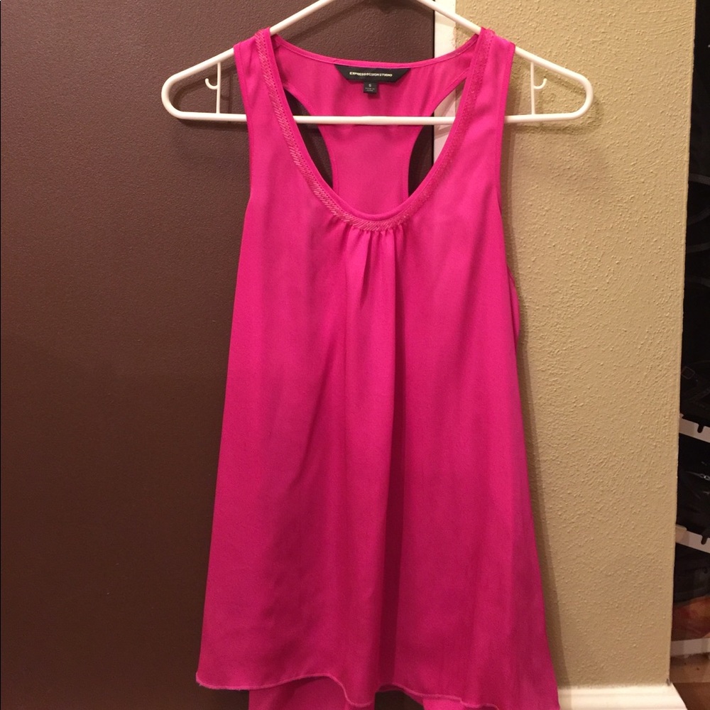 Express razor back tank