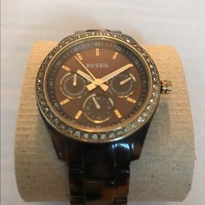 Tortoise Women's Fossil Watch