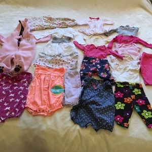 Baby girl clothes 0-3 months