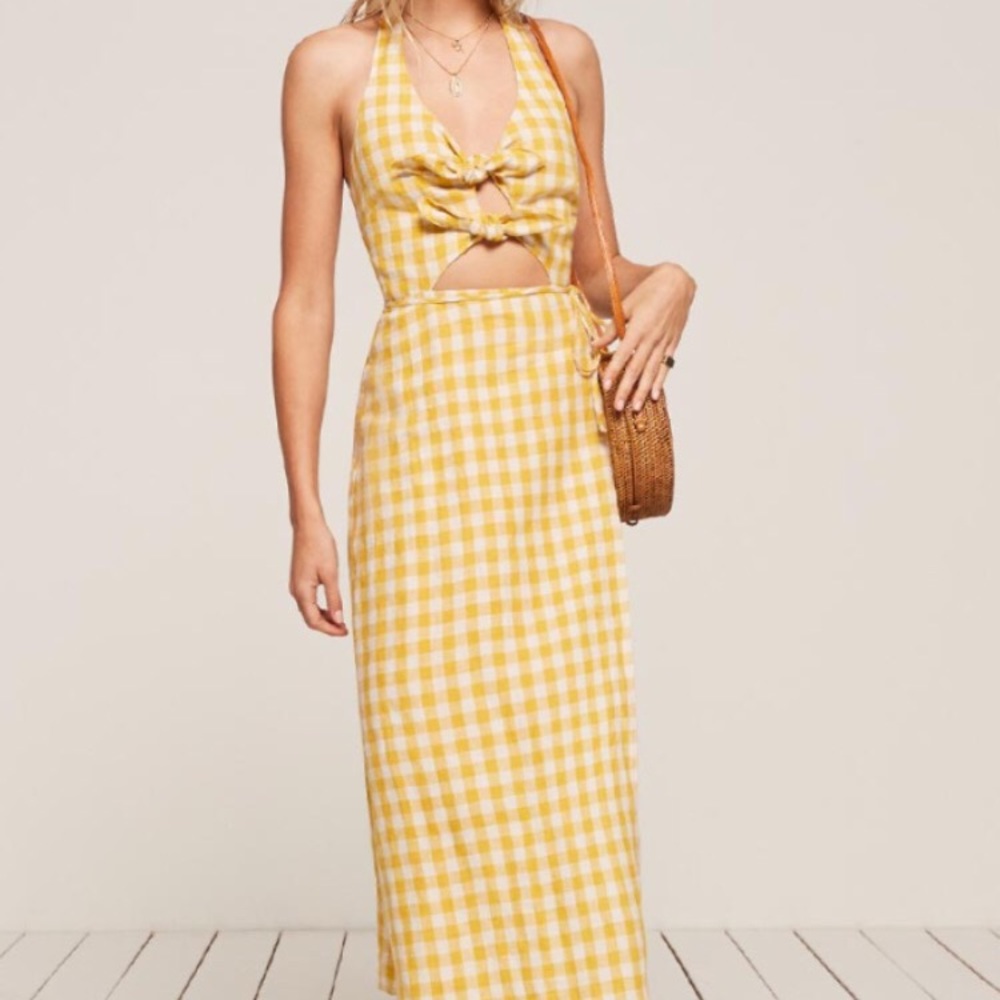 Reformation amalfi dress