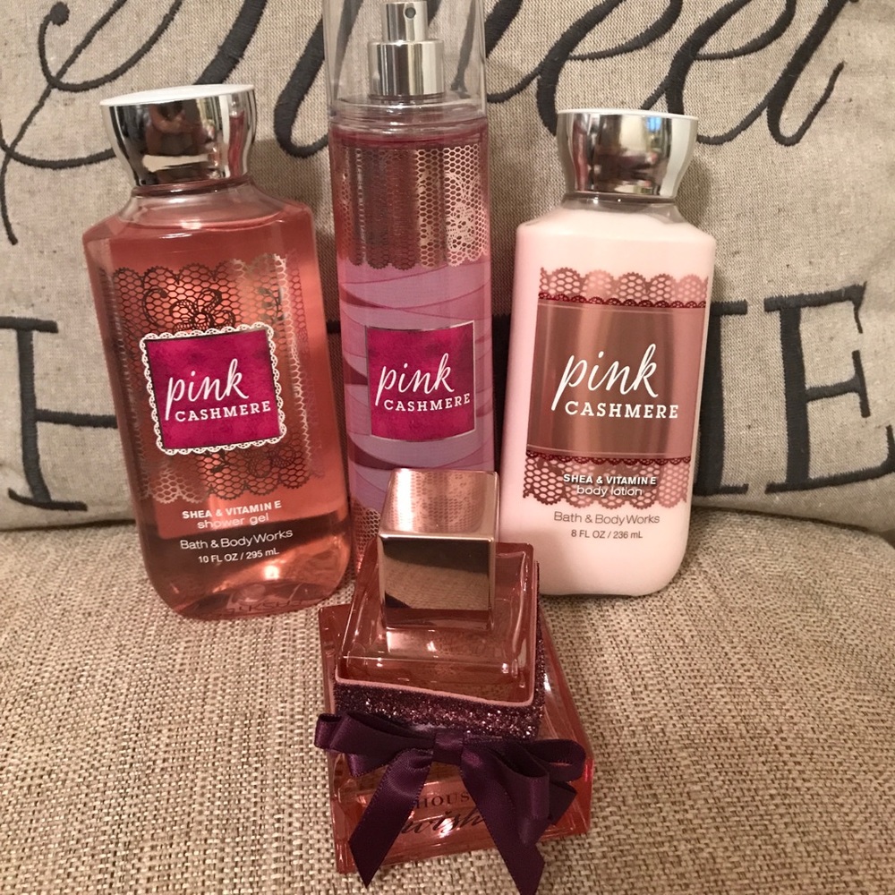 Bath & Body Works Pink Cashmere and Thousand Wish