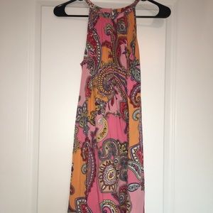 Sleeveless Summer Paisley Dress