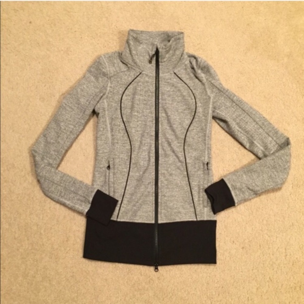 Lululemon ghost herringbone Asana jacket