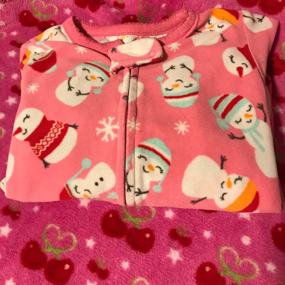 Toddler Girl Carters Footsie Pajamas