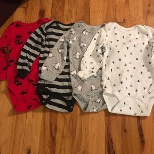 Carter's Long Sleeve Onesies