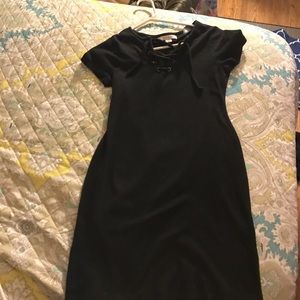 Black tshirt dress