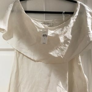 Linen white Loft Dress