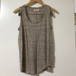 St Tropez 100% linen tank