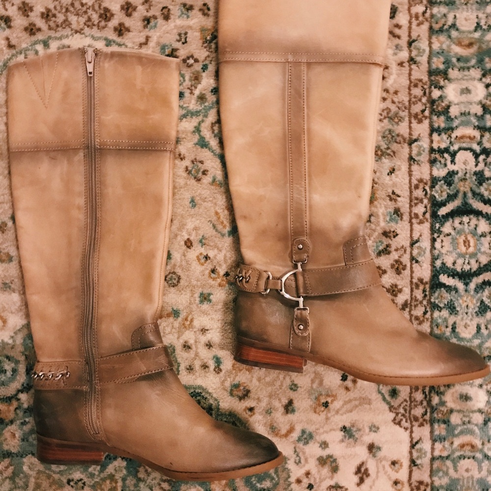 Alex Marie riding boots