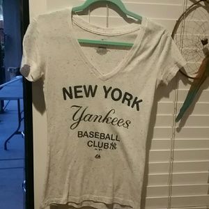 New York Yankees baseball women's small tshirt