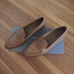 Everlane Loafer, Italian leather, Tan, Size 9