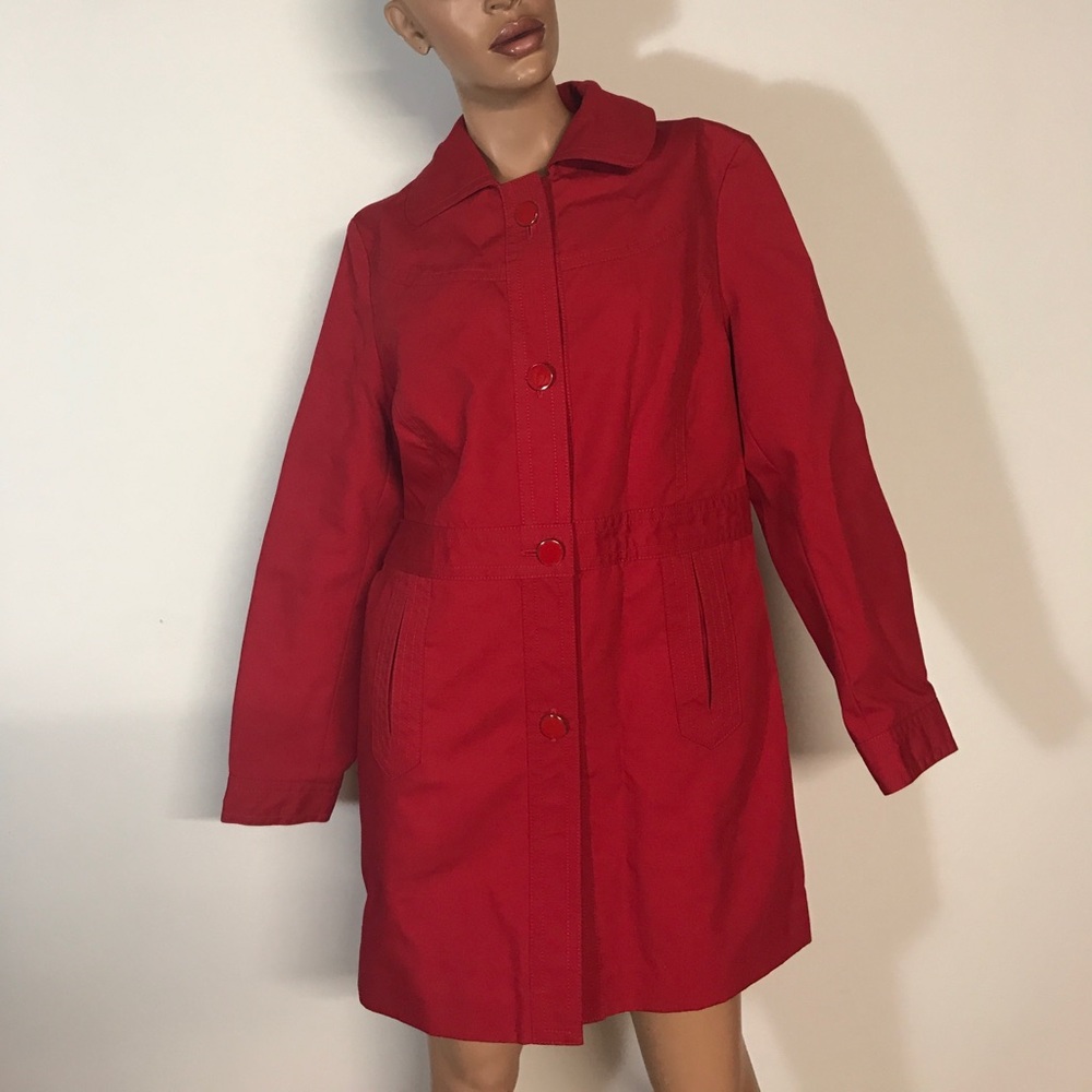 Red jacket
