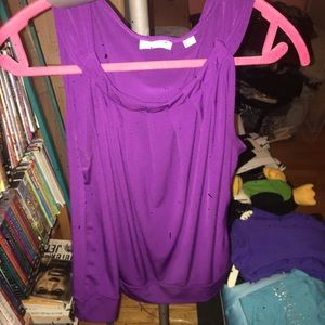 New York and Company purple blouse!