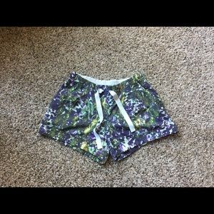 Lululemon floral shorts