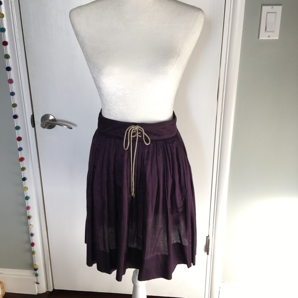Stunning silk & cotton Phillip Lim pleated skirt - Picture 3 of 4