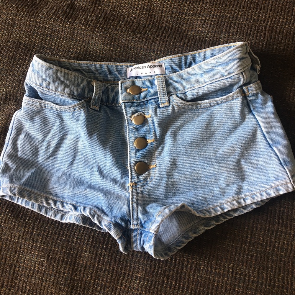 High waisted shorts