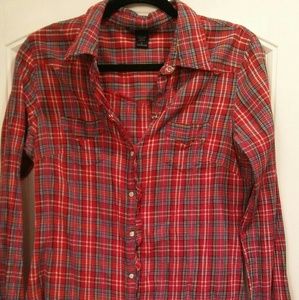 Abercrombie and Fitch Pearl Snap Shirt